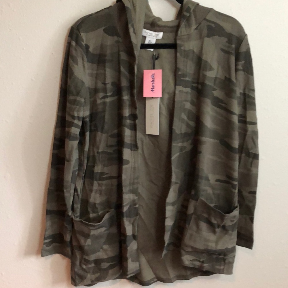 Camo hooded sweater